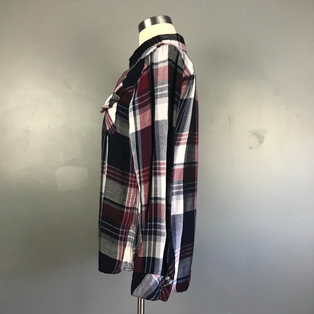 Rails | Black Check S Collar Button -Down Shirt - image 3